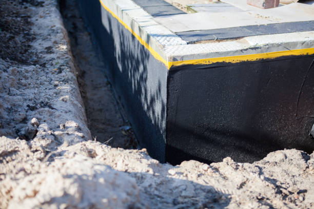 Residential Wet Basement Repair installation at a Riverdale, GA home by SJ Waterproofing Pros